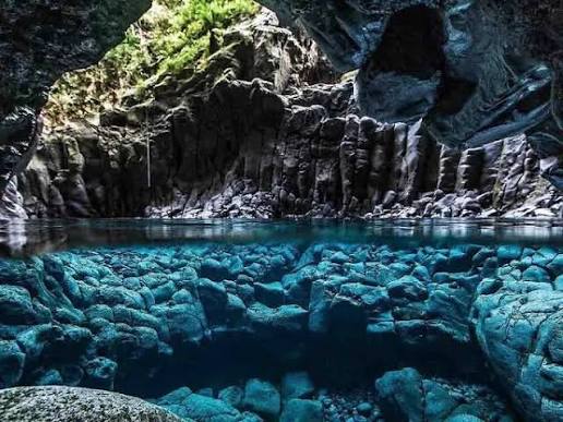 Nearby cave stop